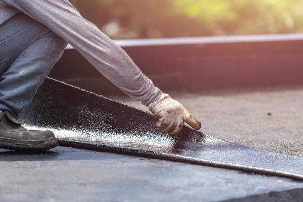Professional Interior Drainage System technician working in Double Oak, TX